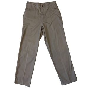 Vintage Duxbak Men's Khaki Work/Hunting/Fishing Pants, 33x32 (measures 30x30)